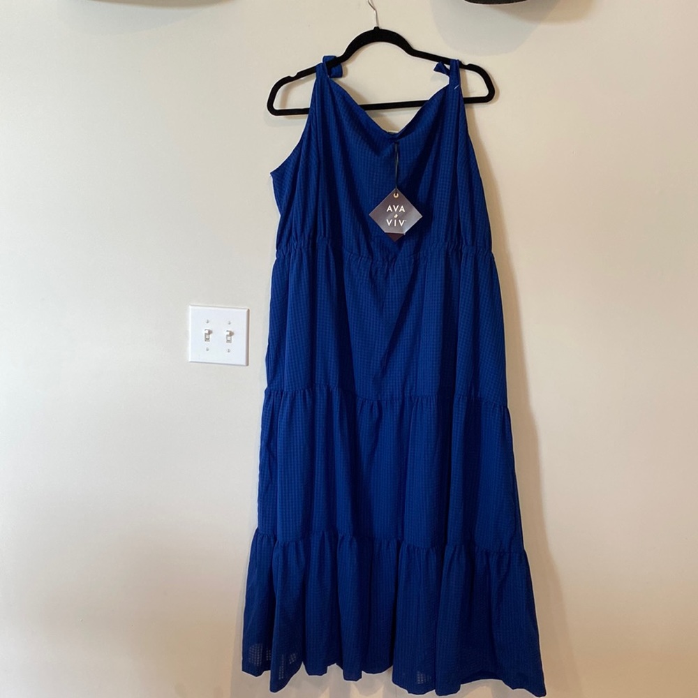 Avocado plus size summer dress